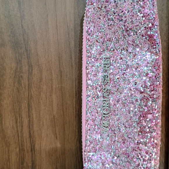 Victoria's Secret Pink Glitter Cosmetic Bag - Picture 3 of 5